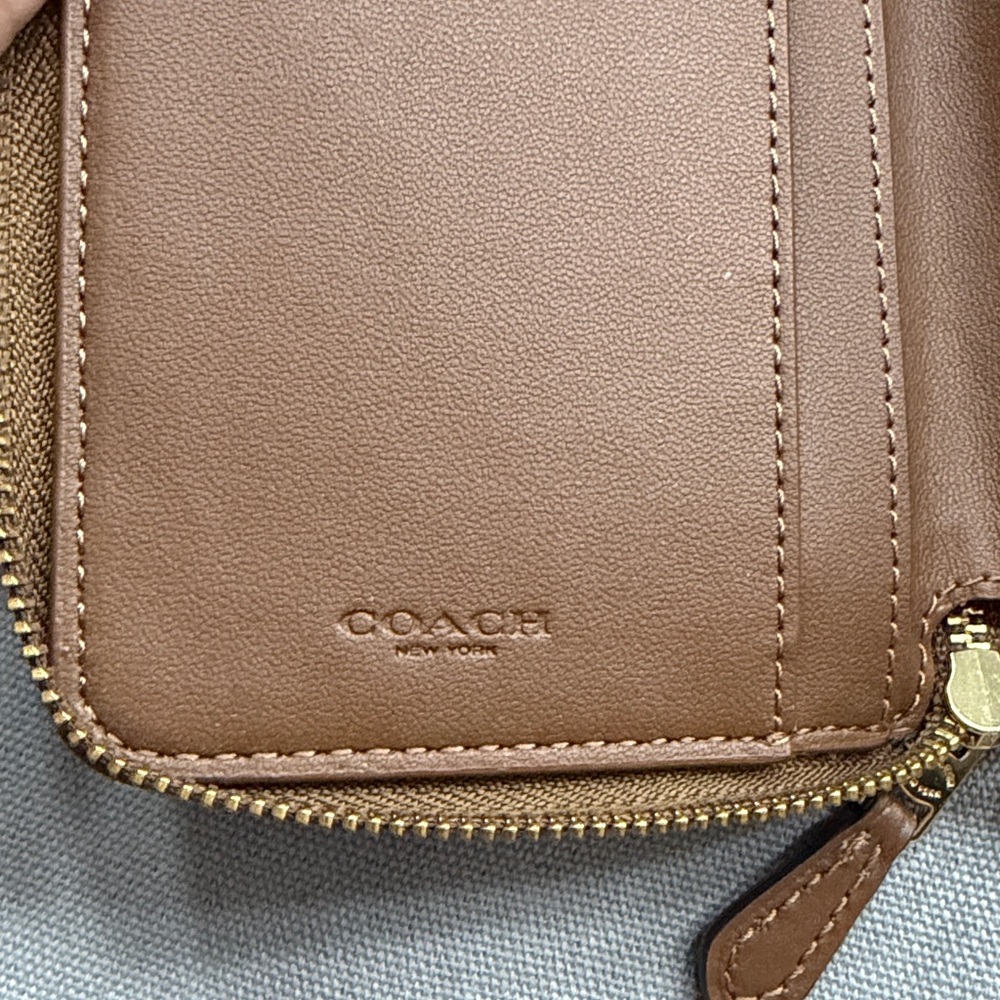 Coach Zip-Around Wallet - Picture 6 of 6
